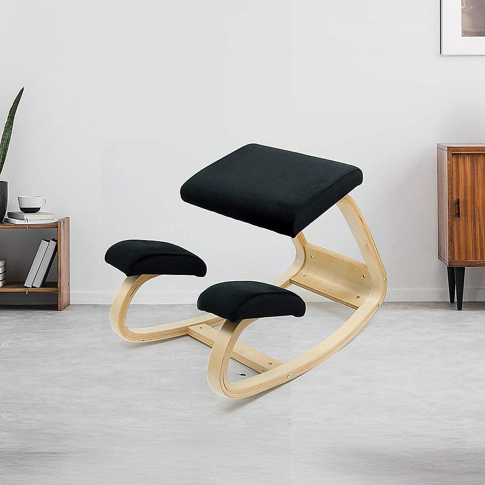 Kneeling Office Chair Ergonomic Rocking Posture Improving Stool - Cosy Abode