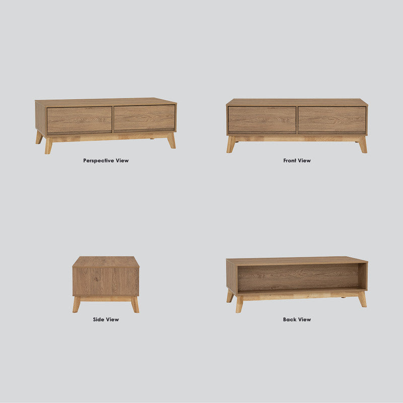 Hirado Coffee Table - Natural - Cosy Abode