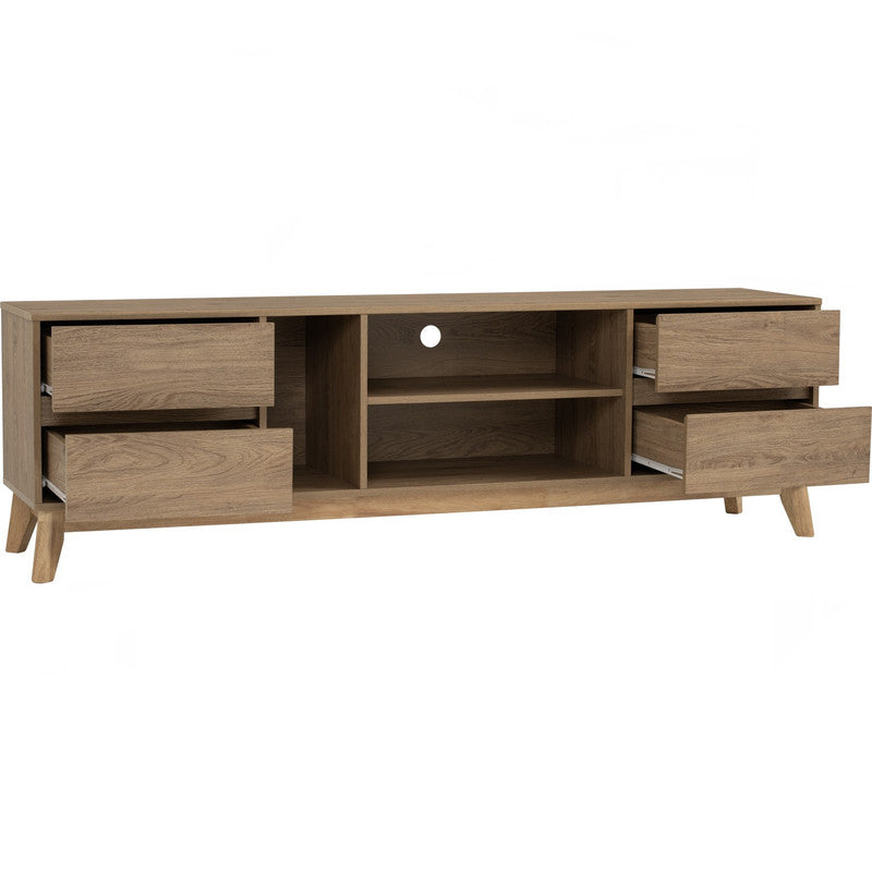 Hirado Entertainment TV Unit - Natural - Cosy Abode