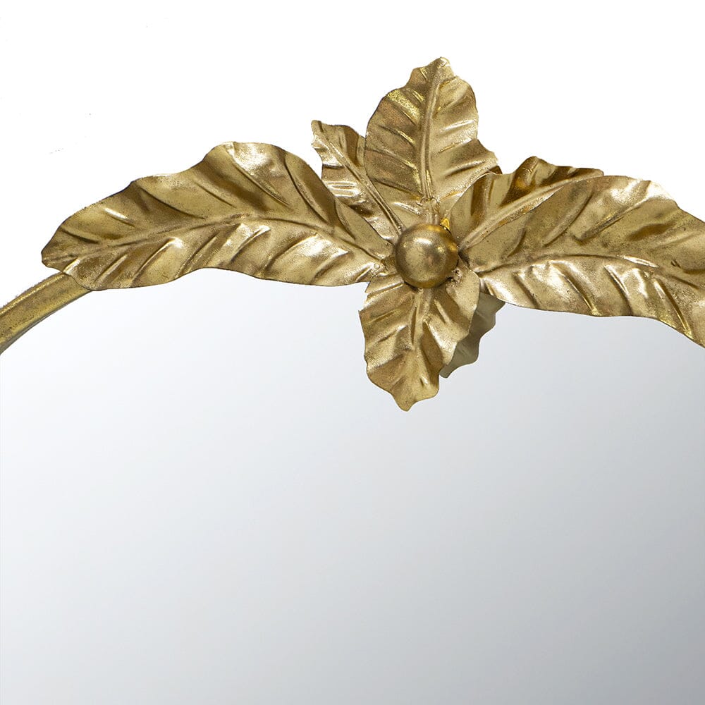 Marion Tall Wall Mount Mirror - Gold 107cm x 61cm - Cosy Abode