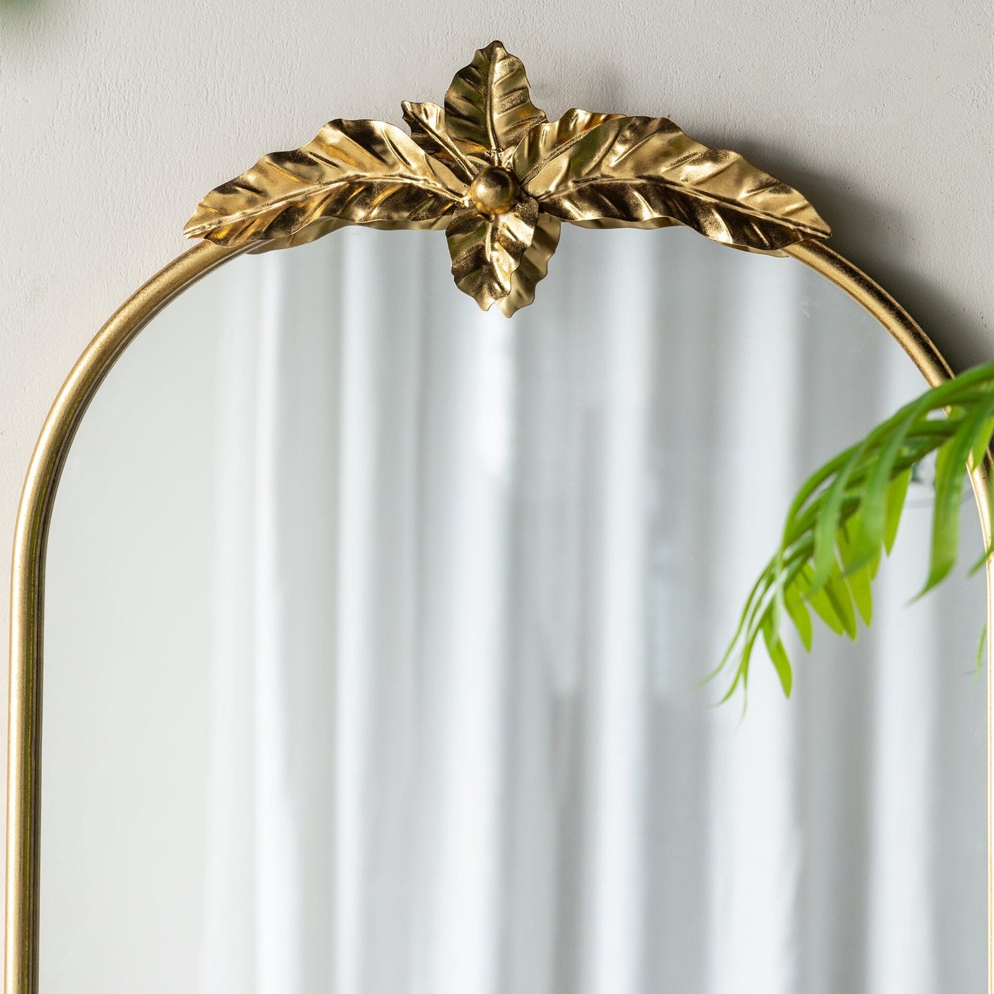 Marion Tall Wall Mount Mirror - Gold 107cm x 61cm - Cosy Abode