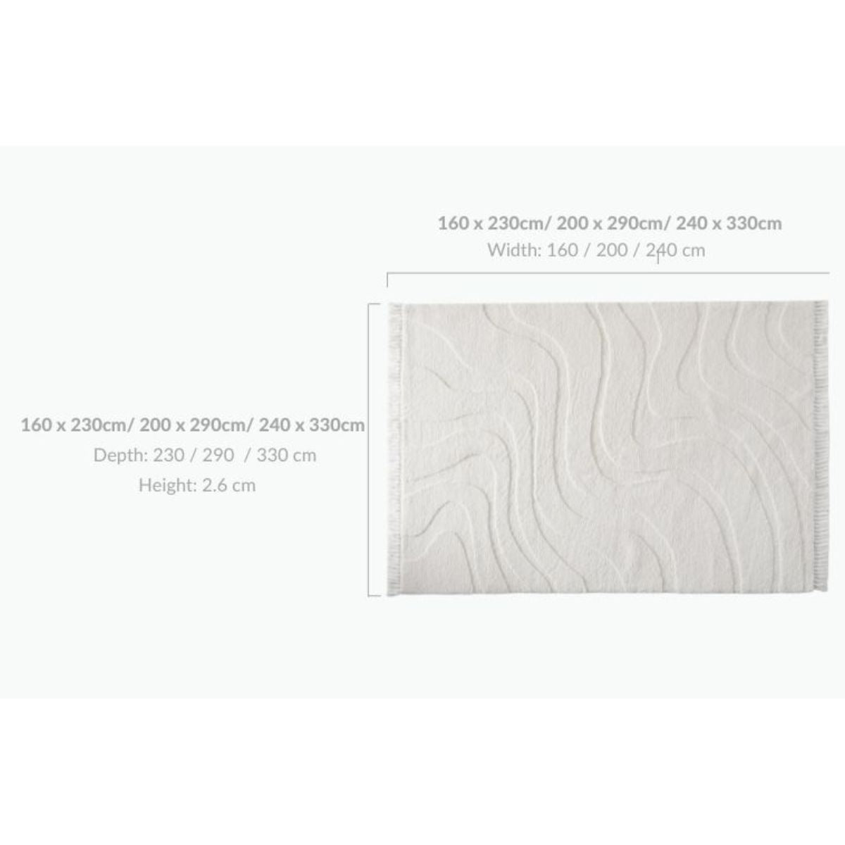 Kira Flat-weaved Rug - 240 cm - Cosy Abode