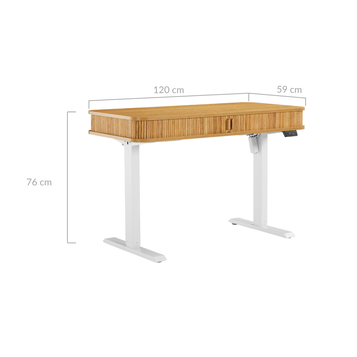 Tate Electric Height Adjustable Desk - Cosy Abode