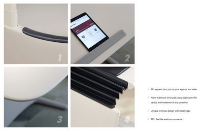 1.2m UPON Height Adjustable Motorised Sit or Stand Desk - Cosy Abode