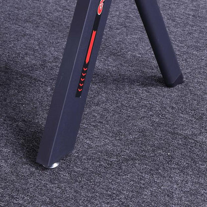 140cm RGB Gaming Desk Home Office Carbon Fiber Led Lights Game Racer Computer PC Table Y-Shaped Black - Cosy Abode