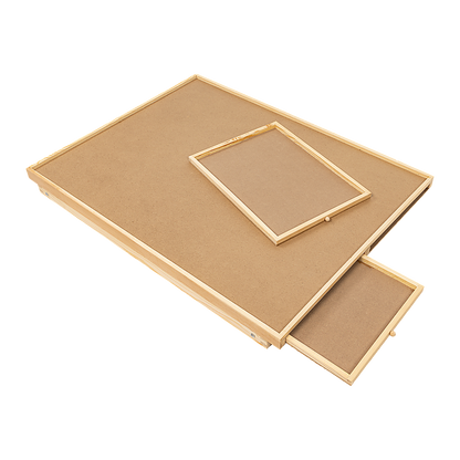 1500 Piece Puzzle Board, 70cm x 90cm Wooden Jigsaw Puzzle Table with Legs - Cosy Abode