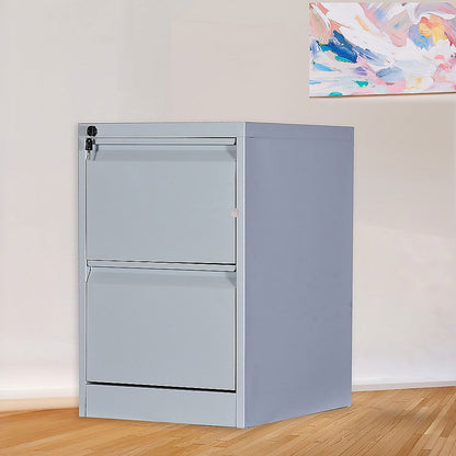 2-Drawer Shelf Office Gym Filing Storage Locker Cabinet - Cosy Abode