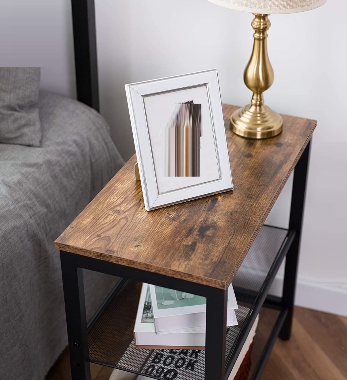 2-Tier Shoe Rack, Industrial Shoe Organizer Storage Bench - Cosy Abode