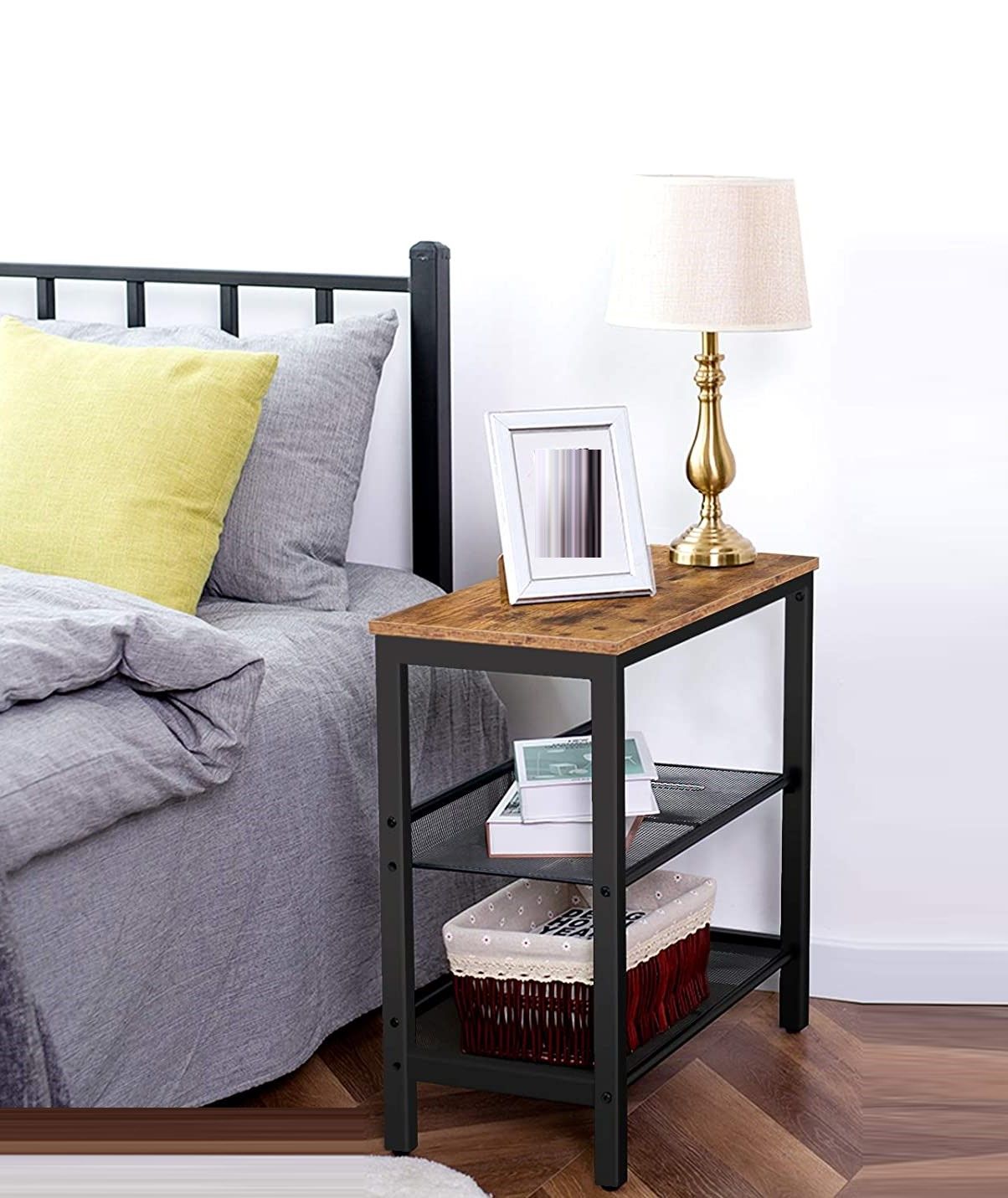 2-Tier Shoe Rack, Industrial Shoe Organizer Storage Bench - Cosy Abode