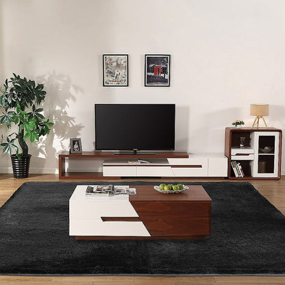 230x200cm Floor Rugs Large Shaggy Rug Area Carpet Bedroom Living Room Mat - Black - Cosy Abode