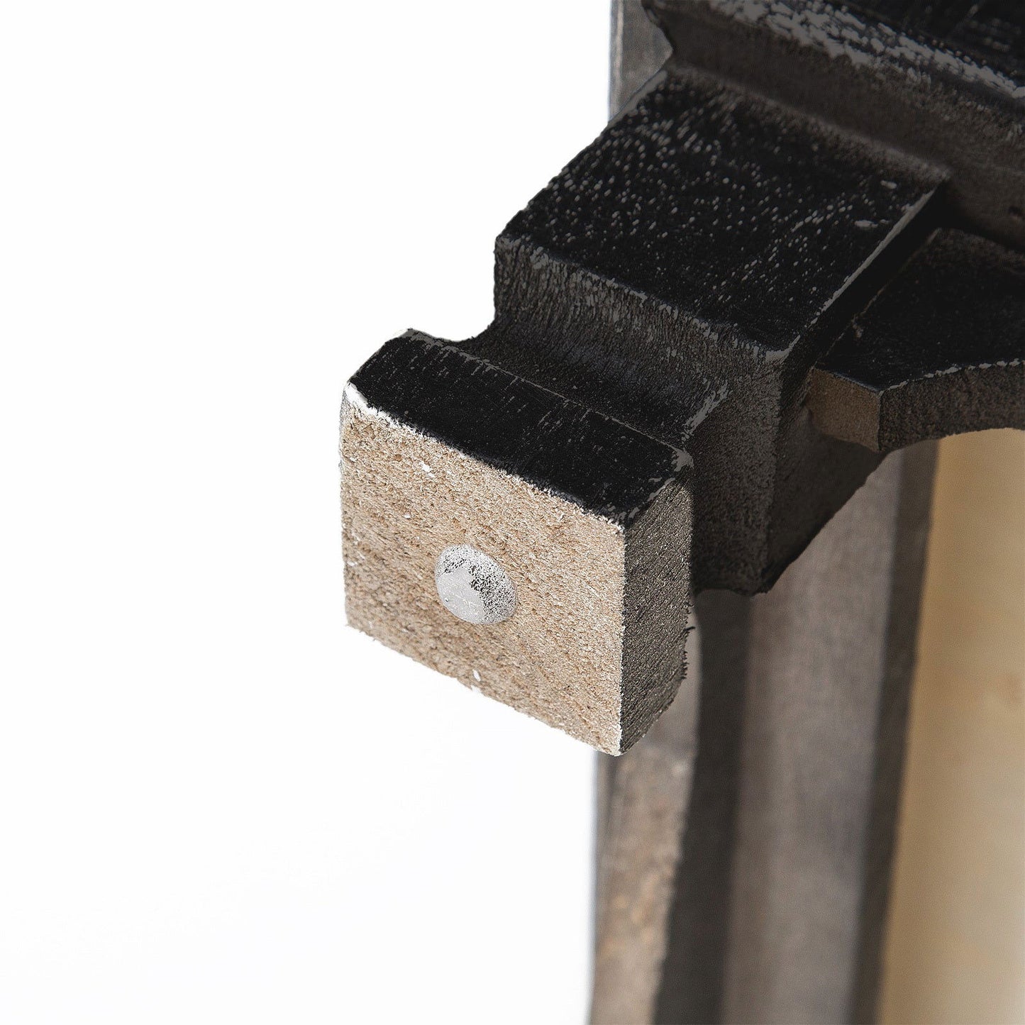 2X Bedside Table 2 Drawer Vintage Side Table Storage Cabinet Bedroom LYDIA BLACK - Cosy Abode