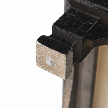 2X Bedside Table 2 Drawer Vintage Side Table Storage Cabinet Bedroom LYDIA BLACK - Cosy Abode