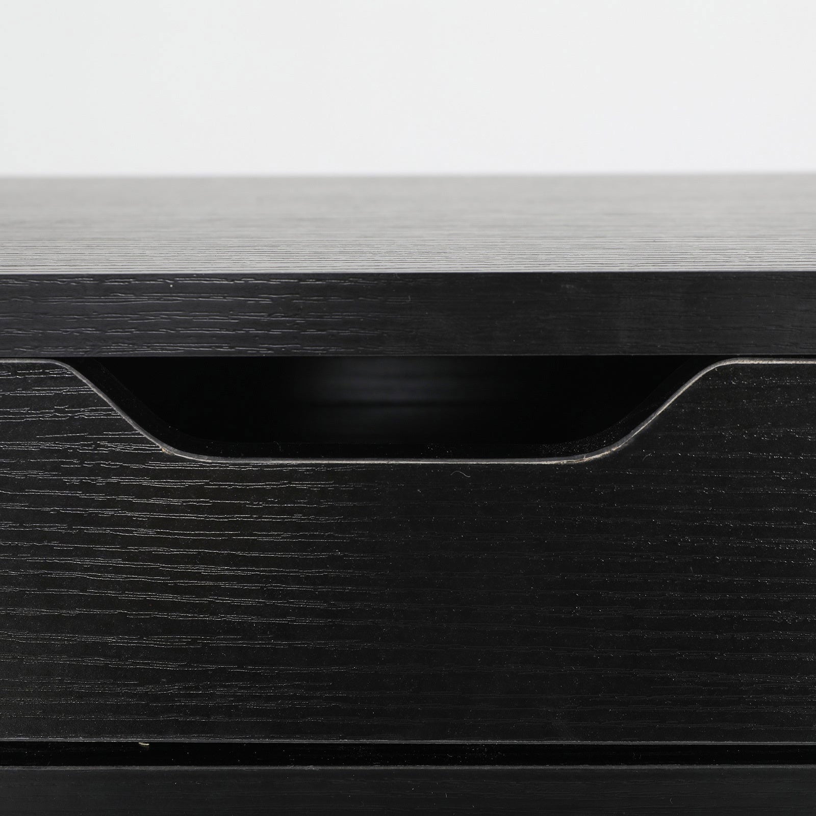 2X Bedside Table 2 Drawer Wood Leg Storage Cabinet Nightstand SUZY BLACK - Cosy Abode