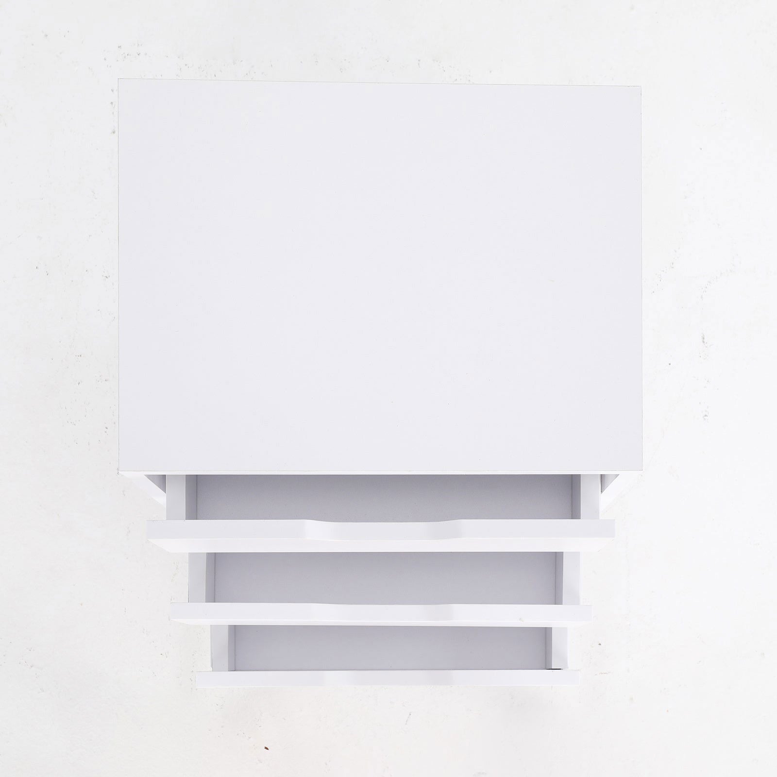 2X Bedside Table 3 Drawer Wood Leg Storage Cabinet Nightstand LACY WHITE - Cosy Abode