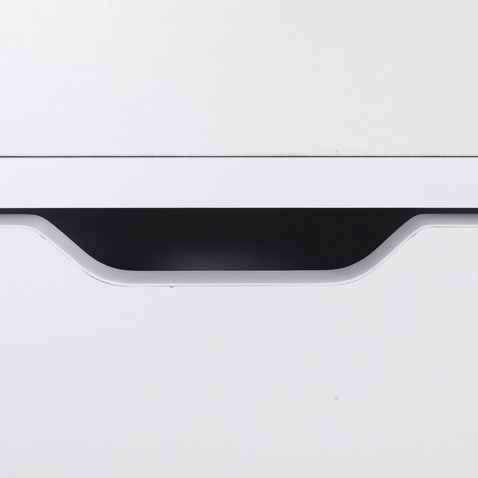 2X Bedside Table 3 Drawer Wood Leg Storage Cabinet Nightstand LACY WHITE - Cosy Abode