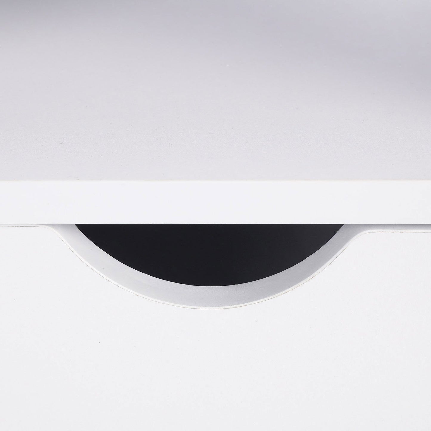 2X Bedside Table Side Storage Cabinet Nightstand Bedroom 1 Drawer 2 Shelf LARK WHITE - Cosy Abode