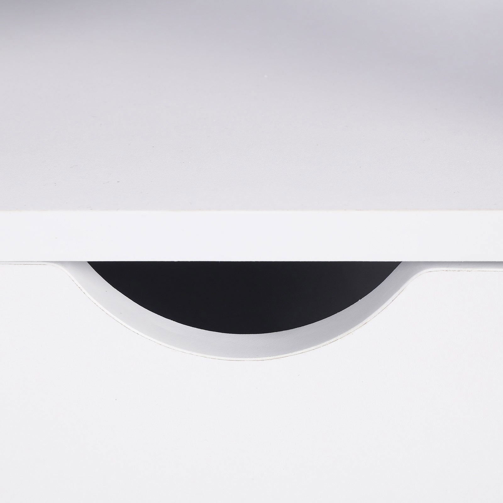 2X Bedside Table Side Storage Cabinet Nightstand Bedroom 1 Drawer 2 Shelf LARK WHITE - Cosy Abode