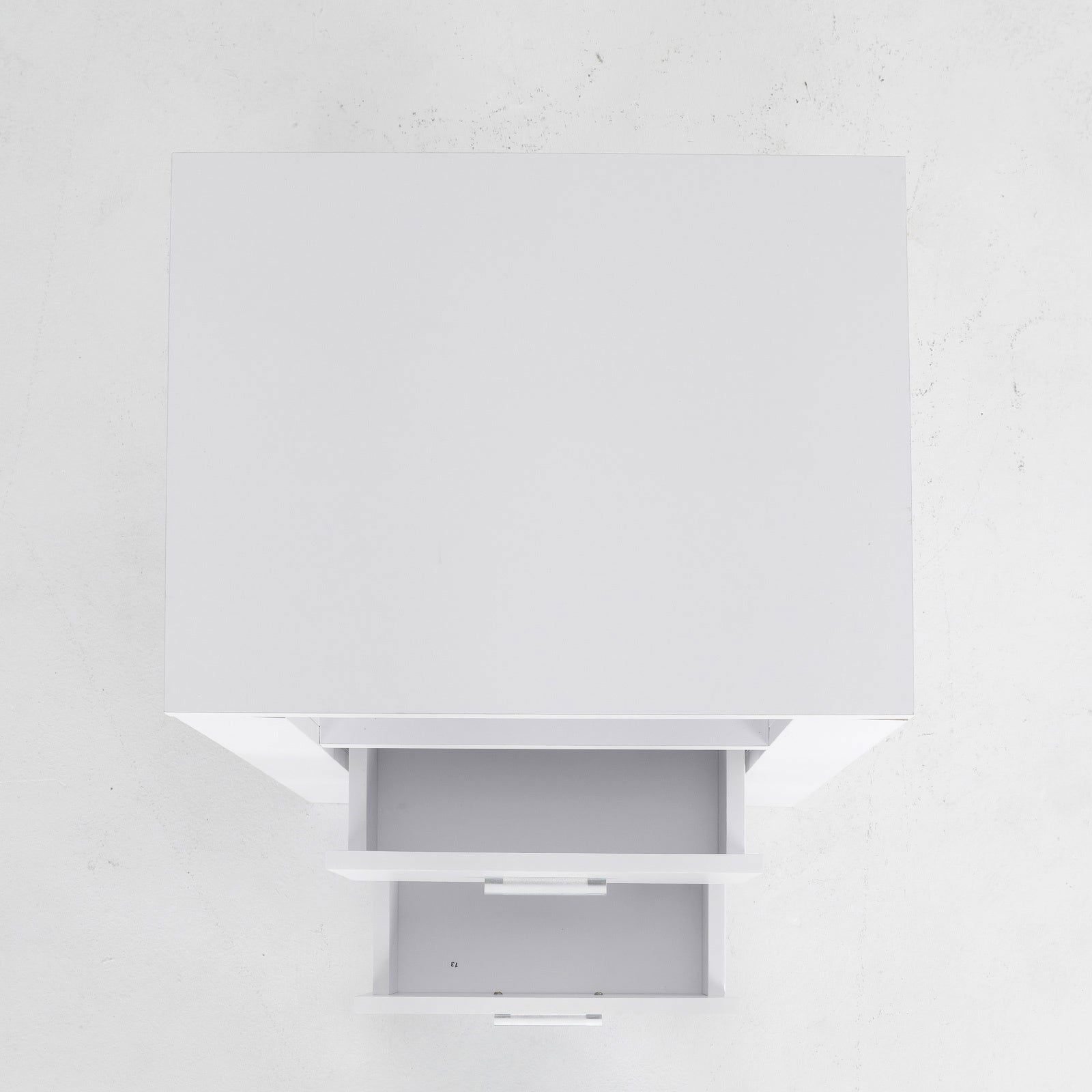 2X Bedside Table Side Storage Cabinet Nightstand Bedroom 2 Drawer 1 Shelf ZURI WHITE - Cosy Abode