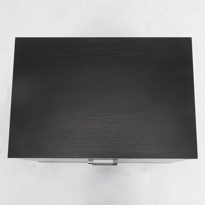 2X Bedside Table Side Storage Cabinet Nightstand Bedroom 2 Drawer ETTA BLACK - Cosy Abode