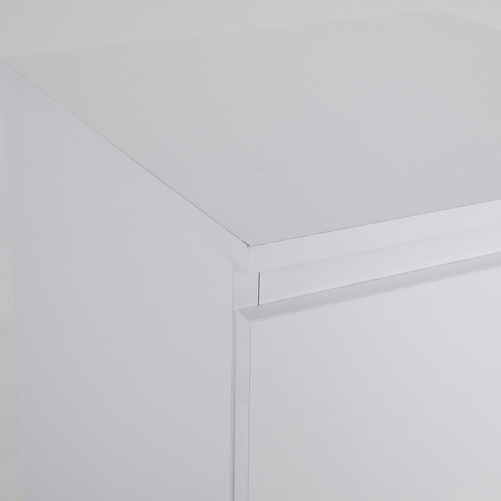 2X Bedside Table Side Storage Cabinet Nightstand Bedroom 2 Drawer JOSS BLACK - Cosy Abode