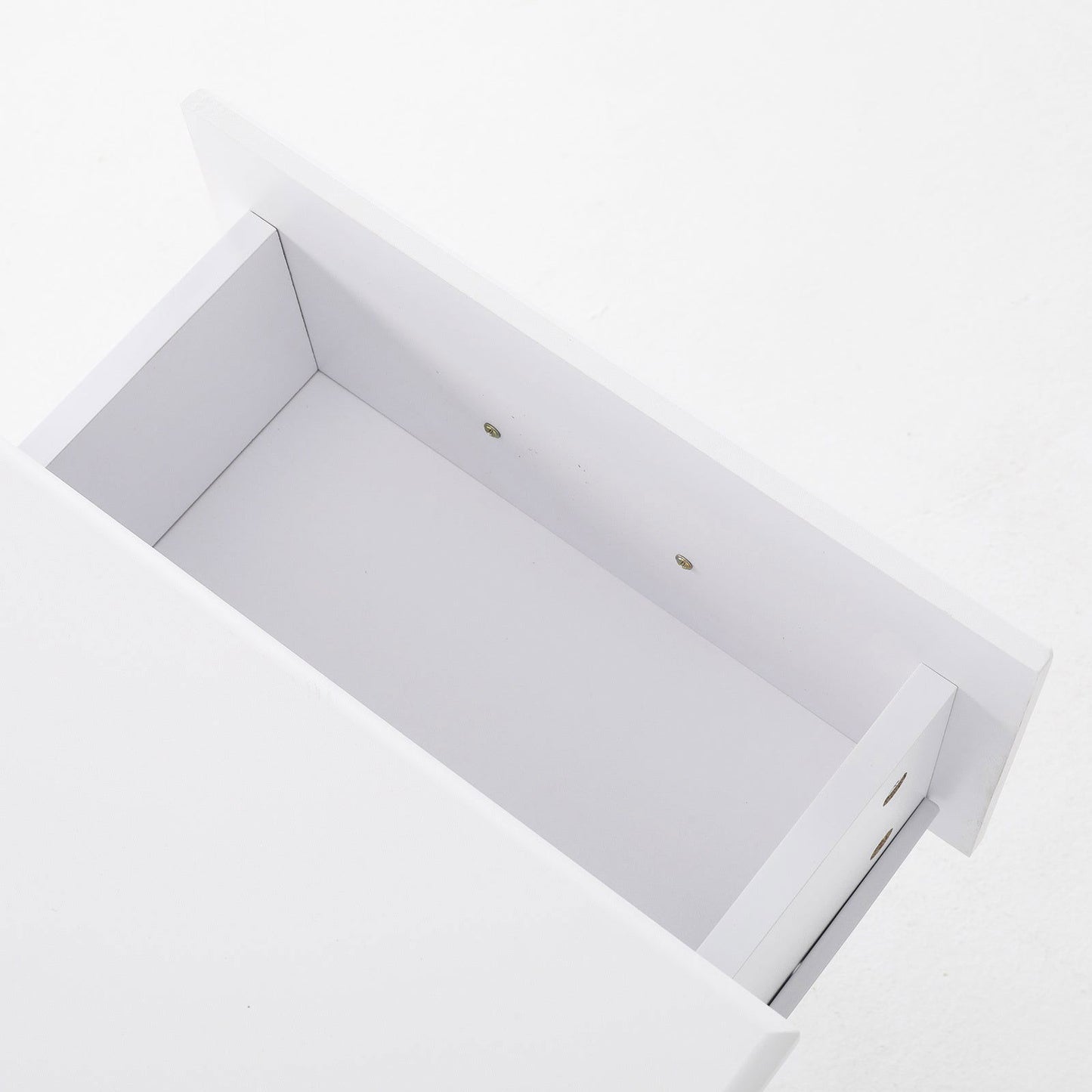 2X Bedside Table Side Storage Cabinet Nightstand Bedroom 2 Drawer KEVA WHITE - Cosy Abode