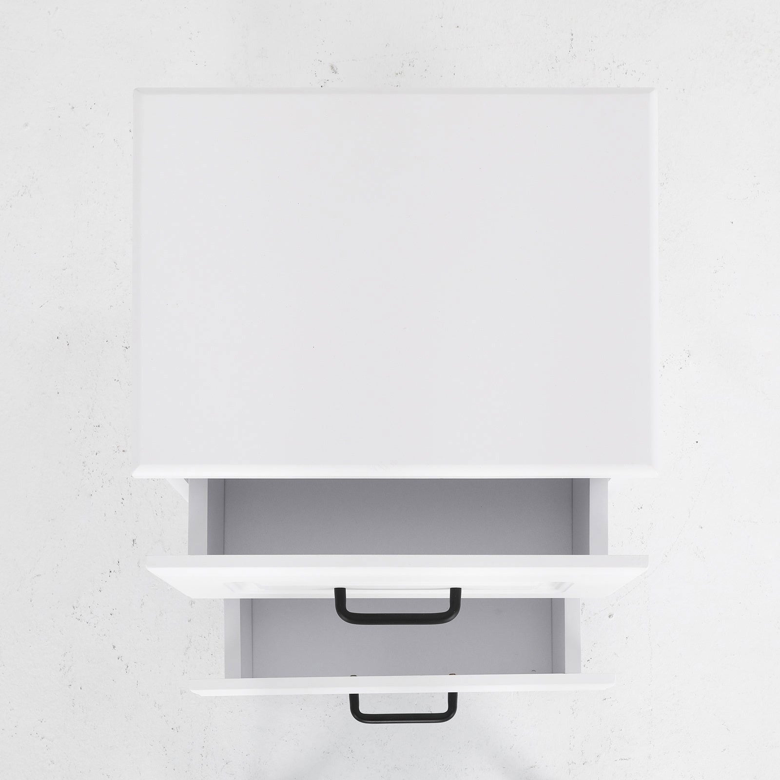 2X Bedside Table Side Storage Cabinet Nightstand Bedroom 2 Drawer KEVA WHITE - Cosy Abode