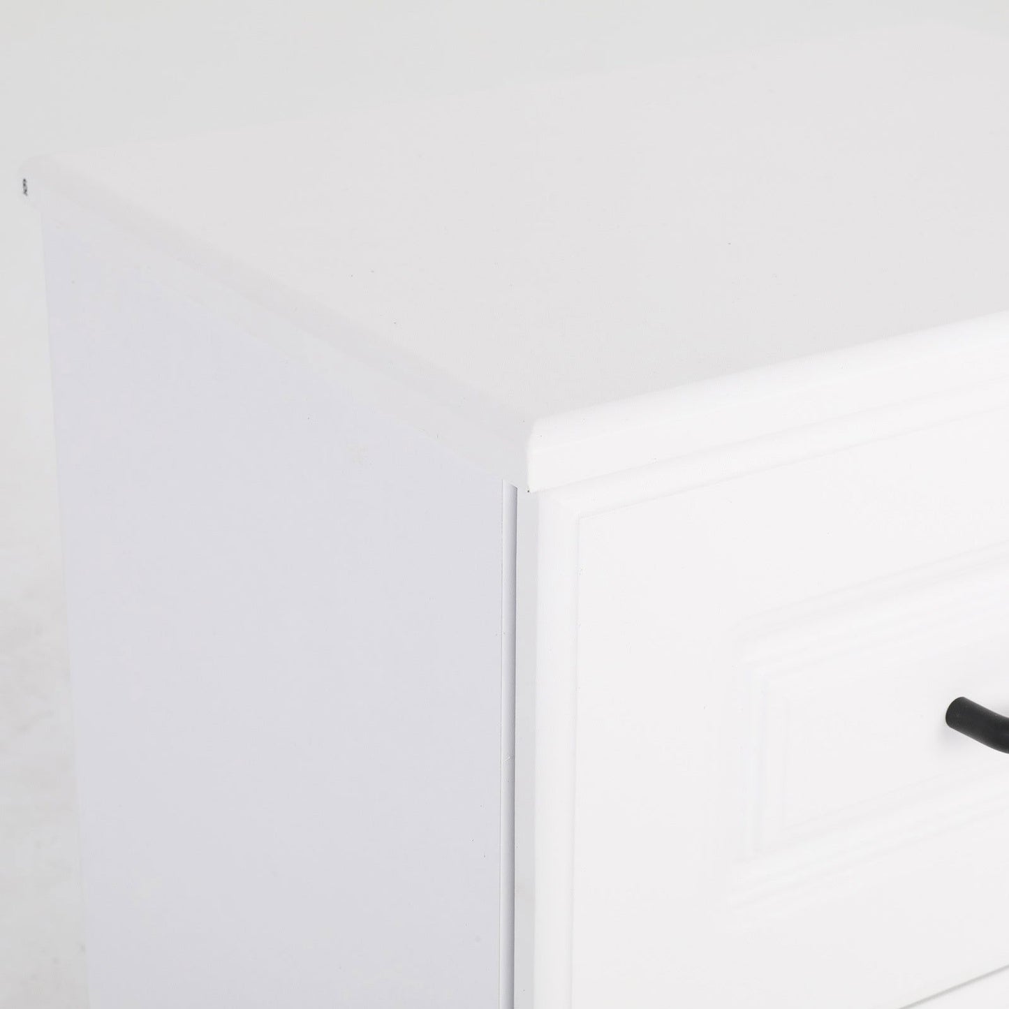 2X Bedside Table Side Storage Cabinet Nightstand Bedroom 2 Drawer KEVA WHITE - Cosy Abode