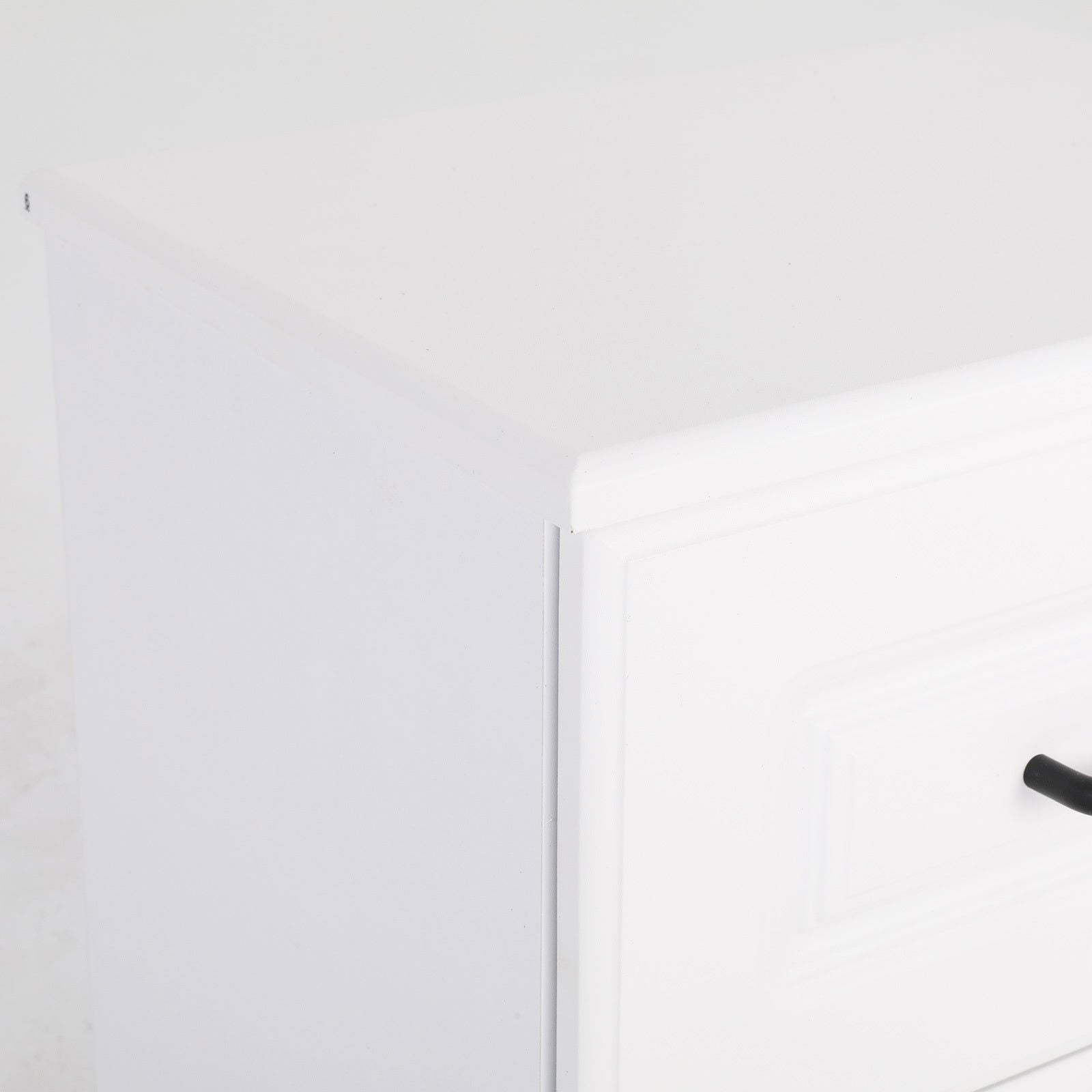 2X Bedside Table Side Storage Cabinet Nightstand Bedroom 2 Drawer KEVA WHITE - Cosy Abode