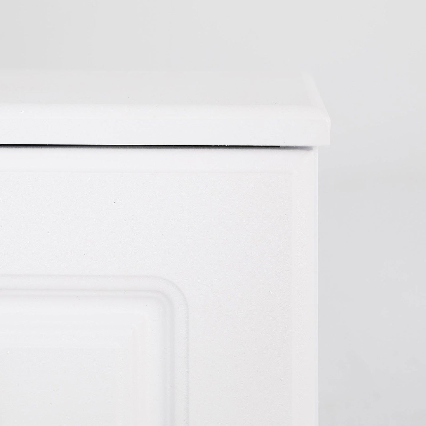 2X Bedside Table Side Storage Cabinet Nightstand Bedroom 2 Drawer KEVA WHITE - Cosy Abode