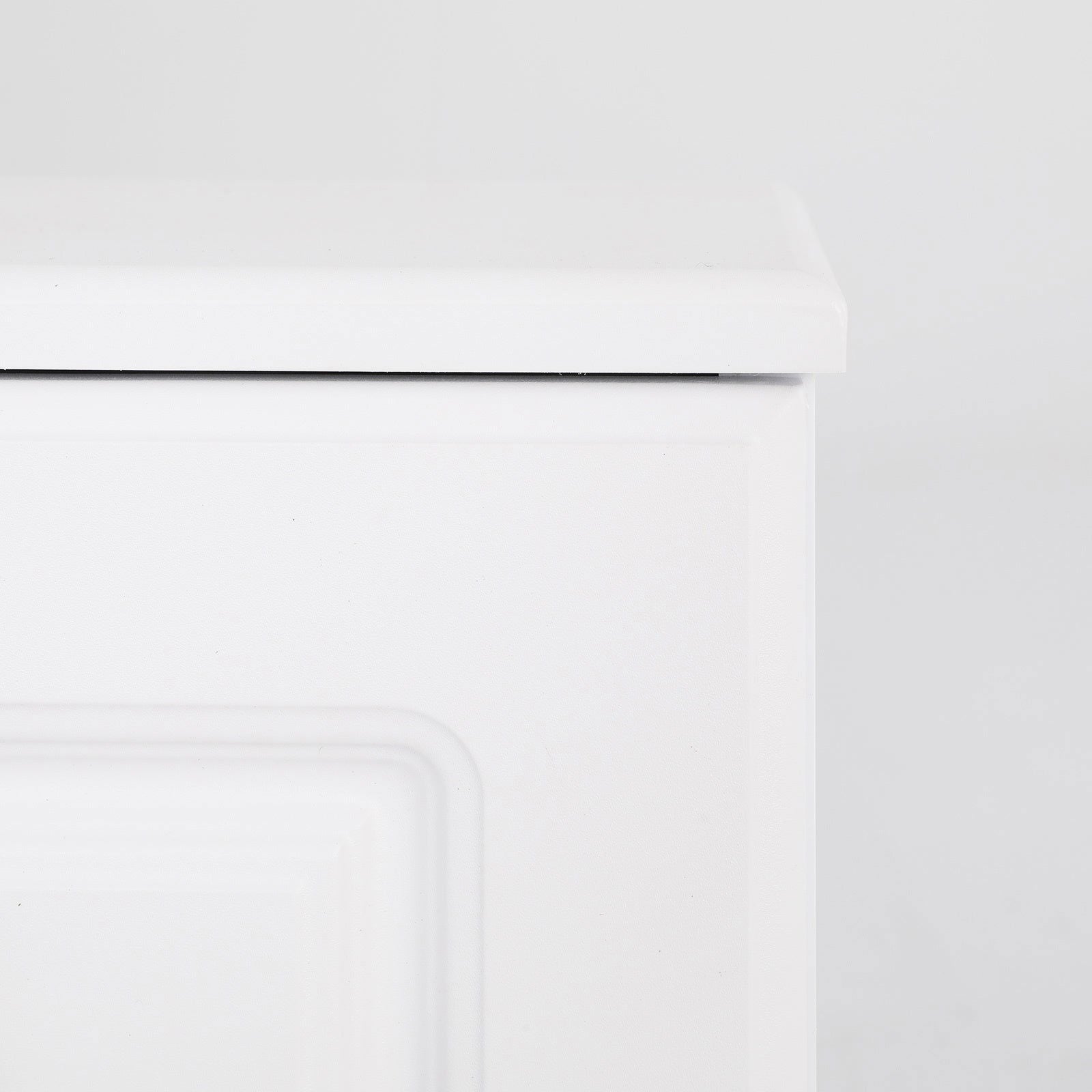 2X Bedside Table Side Storage Cabinet Nightstand Bedroom 2 Drawer KEVA WHITE - Cosy Abode