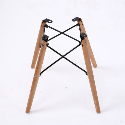2X Retro Dining Cafe Chair DSW BLACK - Cosy Abode