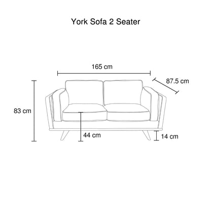 2 Seater Faux Leather Sofa Brown Modern Lounge Set for Living Room Couch with Wooden Frame - Cosy Abode