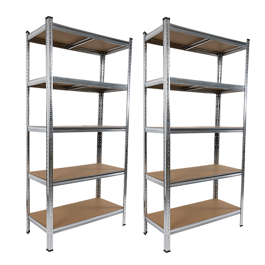 2 x 1.8M Garage Shelving Warehouse Rack Storage Shelves Pallet Racking - Cosy Abode