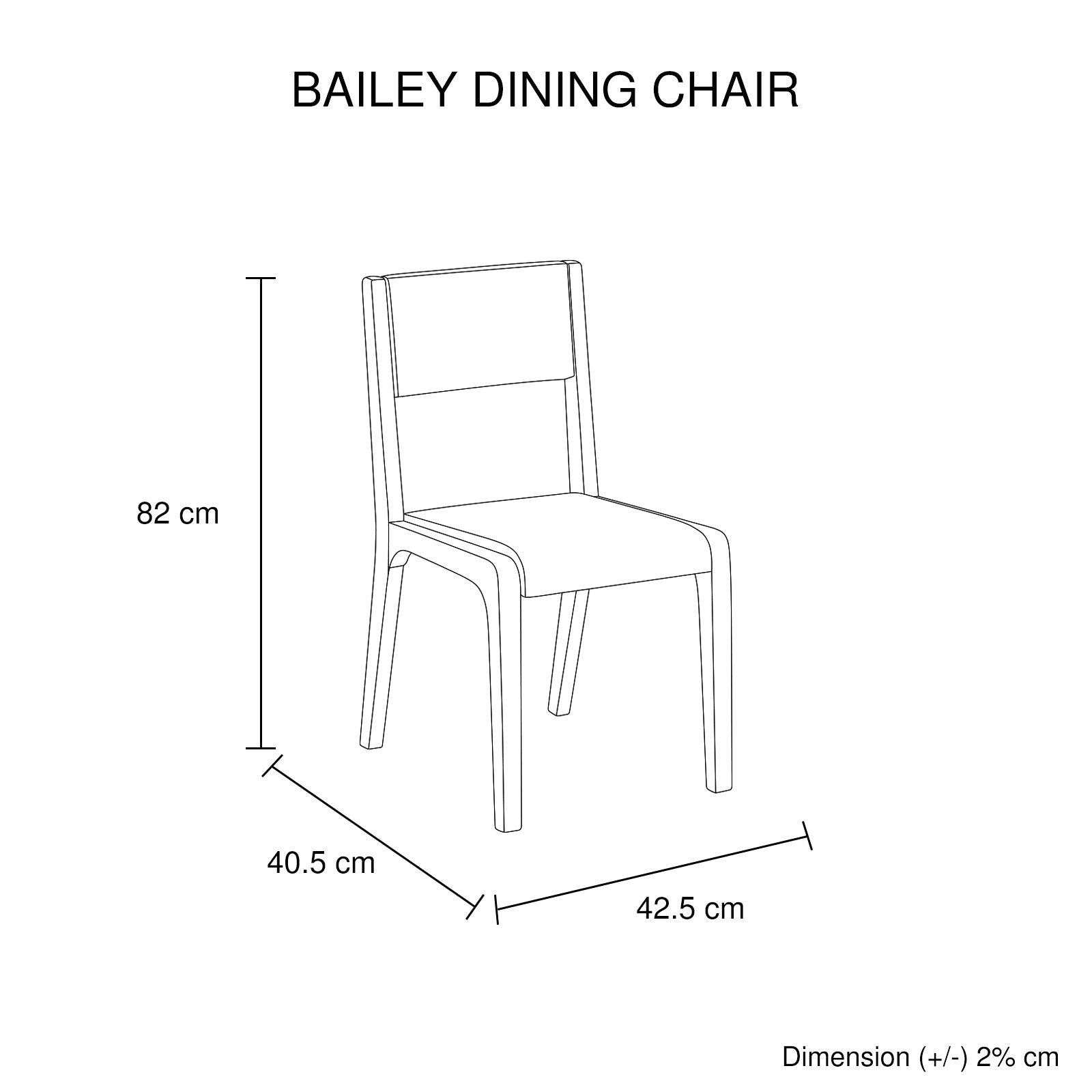 2x Wooden Frame Black Leatherette Medium High Backrest Dining Chairs - Cosy Abode