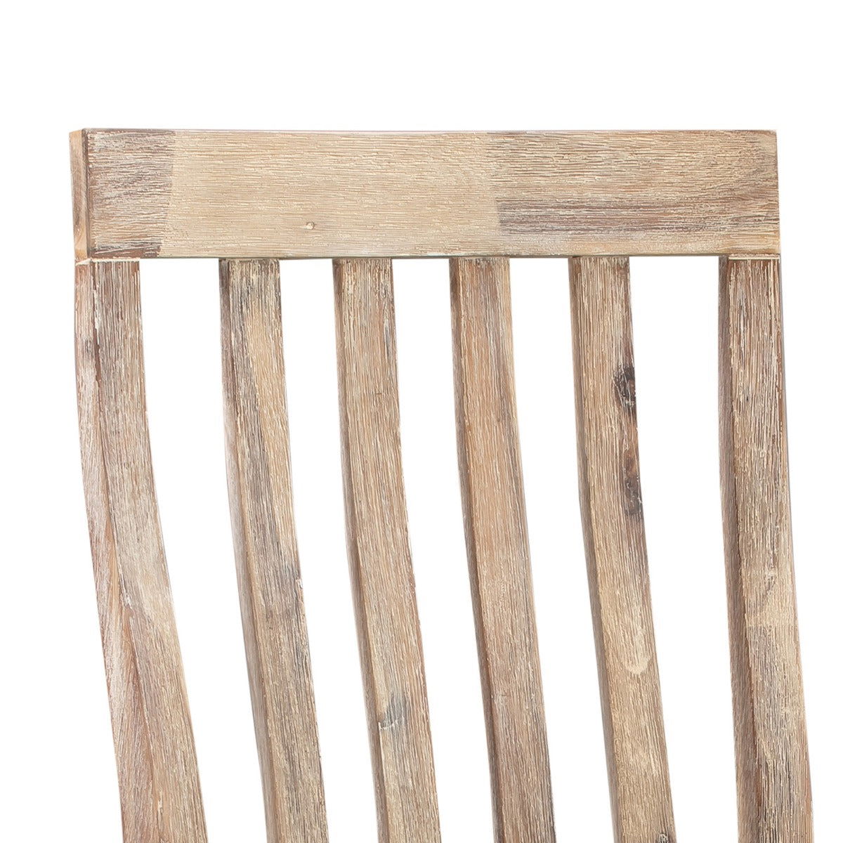 2x Wooden Frame Leatherette in Solid Acacia Wood & Veneer Dining Chairs in Oak Colour - Cosy Abode