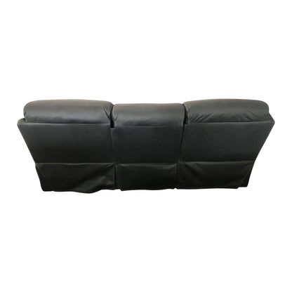 3RR+1RR+1RR Leatherette Grey Electric Recliner Feature Multi Positions Ultra Cushioned USB Outlets - Cosy Abode