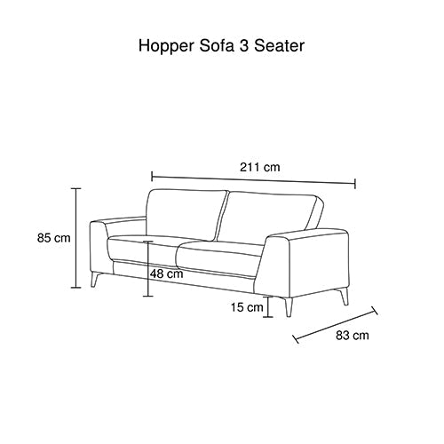 3+2 Seater Sofa Set Light Grey Fabric with Solid Timber Frame - Cosy Abode