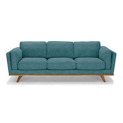 3+2 Seater Sofa Teal Fabric Lounge Set for Living Room Couch with Wooden Frame - Cosy Abode