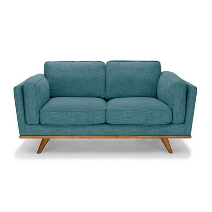 3+2 Seater Sofa Teal Fabric Lounge Set for Living Room Couch with Wooden Frame - Cosy Abode
