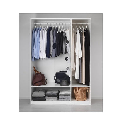 3 Door Wardrobe Bedroom Cupboard Closet Storage Cabinet Organiser - Cosy Abode