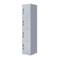 4-Door Vertical Locker for Office - Grey - Cosy Abode