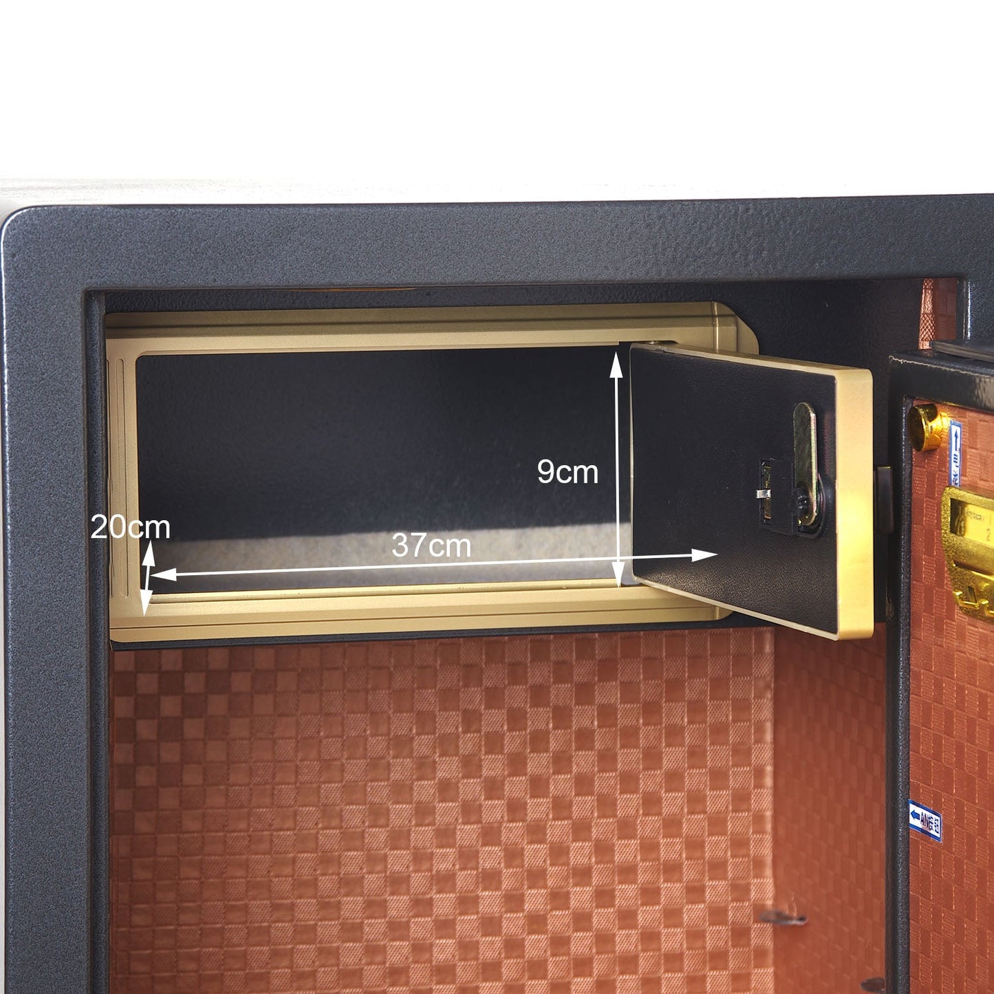45cm Large Digital Electronic Safe Deposit Safe Security Box Office Home Cash Jewelry - Cosy Abode
