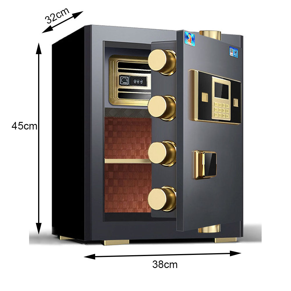 45cm Large Digital Electronic Safe Deposit Safe Security Box Office Home Cash Jewelry - Cosy Abode