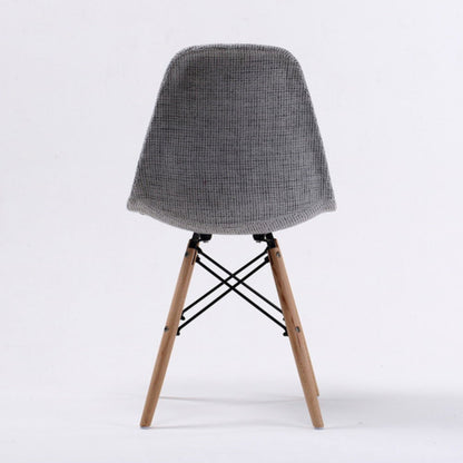 4X Retro Dining Cafe Chair DSW GREY - Cosy Abode