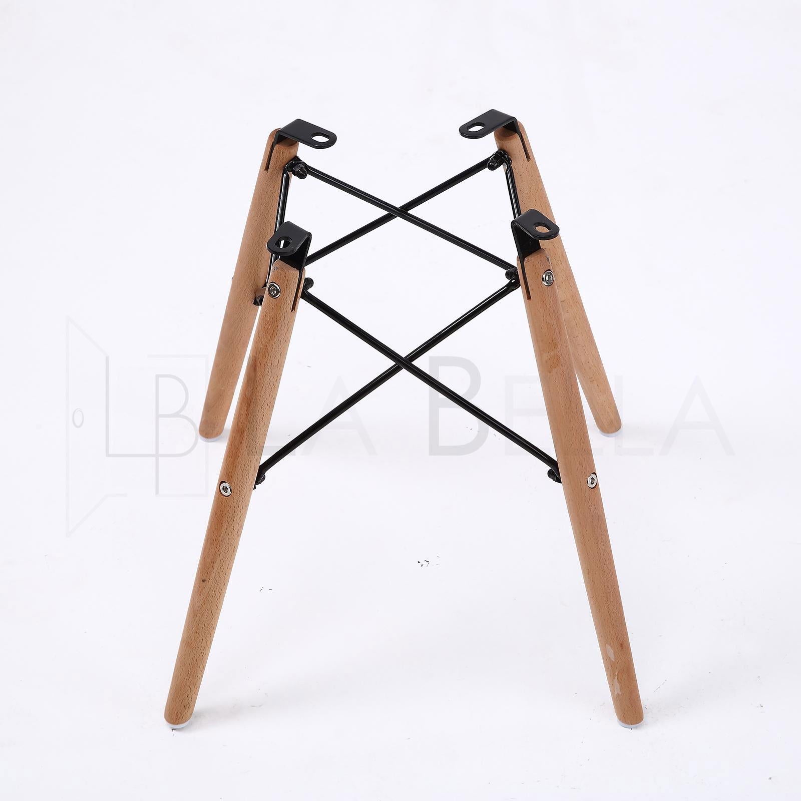 4X Retro Dining Cafe Chair DSW MULTI COLOUR - Cosy Abode