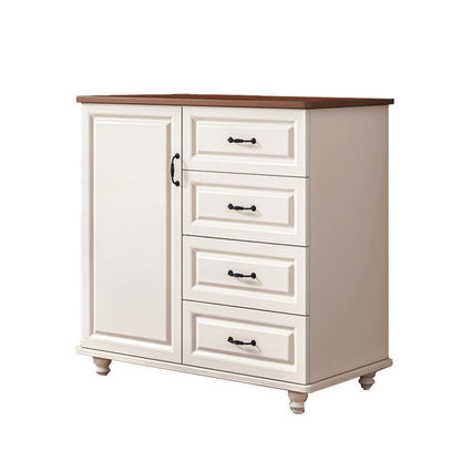 4 Chest of Drawers Storage Cabinet Tower Dresser Tallboy Drawer with Door Condition: Brand New - Cosy Abode