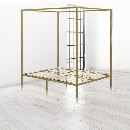 4 Four Poster Double Bed Frame - Cosy Abode