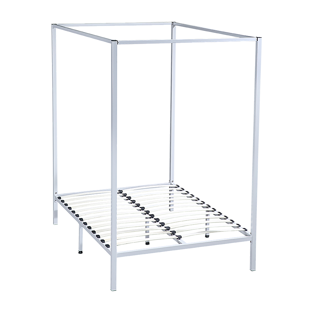 4 Four Poster Double Bed Frame - Cosy Abode