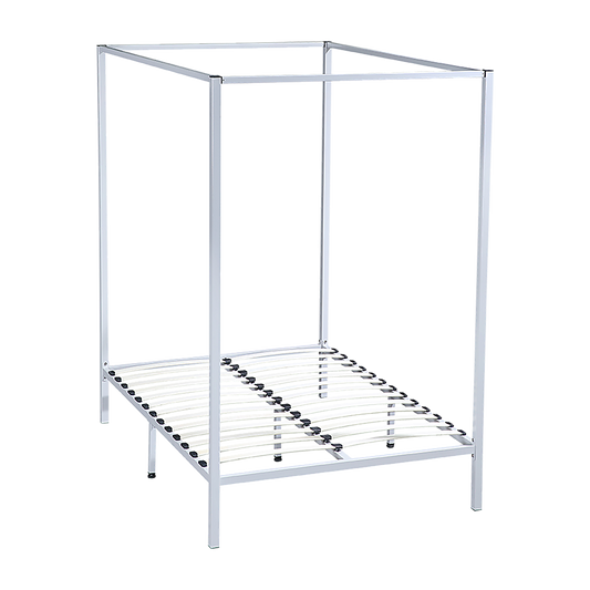 4 Four Poster Double Bed Frame - Cosy Abode