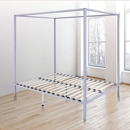 4 Four Poster Double Bed Frame - Cosy Abode